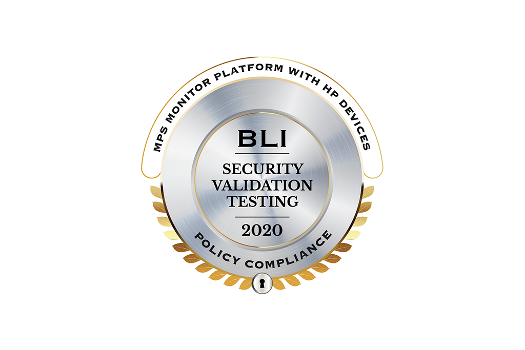 MPS Monitor 2.0 obtient le label de réussite au Test de validation de la sécurité de BLI pour sa Conformité aux politiques de Keypoint Intelligence-Buyers Lab